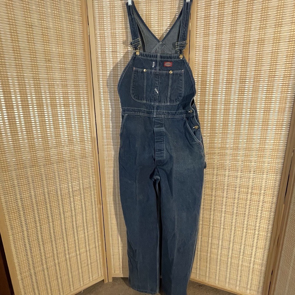 Dickies Blue Denim Overalls